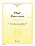 Guantanamera by Diaz Jose Fernandez - Korn Uwe - for Alto Saxophone and Piano