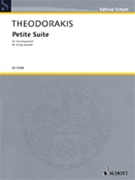Petite Suite by Theodorakis Mikis for Str Quartet