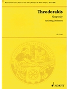 Rhapsody by Theodorakis Mikis for Score