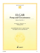 Pomp & Circumstance by Elgar Edward - Birtel Wolfgang - for Alto Saxophone and Piano