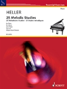 25 Melodious Studies Opus 45 by Heller Stephen - Mayer-Mahr/Ohmen - for Piano