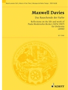 Das Rauschende Der Farbe: Reflections On Paula Modersohn-becker Orchestra Study Score by for