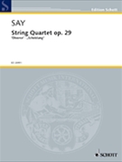 String Quartet Op. 29 Divorce by Say Fazil for Score and Parts