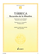 Recuerdos De La Alhambra by Tarrega Francisco - Birtel Wolfgang - for Oboe and Piano