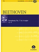 Symphony No. 7 in A Major Op. 92 by Beethoven Ludwig van for Study Score