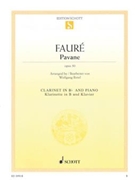 Pavane Opus 50 by Faure Gabriel - Birtel Wolfgang - for Clarinet Solo