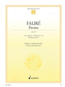 Pavane Opus 50 by Faure Gabriel - Birtel Wolfgang - for Viola and Piano