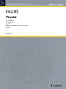 Pavane Opus 50 by Faure Gabriel - Birtel Wolfgang - for Score and Parts