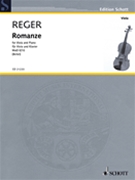 Romanze by Reger Max - Birtel Wolfgang - for Viola and Piano