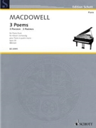 Three Poems by MacDowell Edward - Borner - for 1 Piano 4 Hands