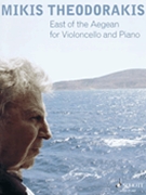 East Of The Aegean by Theodorakis Mikis for Cello and Piano