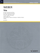 Trio Op. 63 by Weber Carl Maria von for Score and Parts