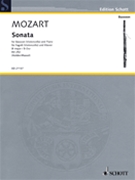 Sonata Kv292 B-flat Major by Mozart Wolfgang Amadeus - Holder Albrecht - for Bassoon and Piano
