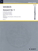 Concerto #1 Wev11 by Weber Carl Maria von - Heidlberger Frank - for Clarinet Solo