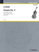 Sonata #2 by Cirri Giovanni Battista - Birtel Wolfgang - for Cello and Piano
