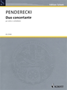Duo Concertante by Penderecki Krzysztof for Str Duet