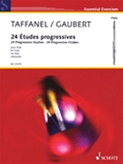 24 Progressive Studies by Gaubert Philippe - Albrecht Stefan - for Flute Method