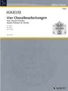 Four Chorale Preludes by Naji Hakim for