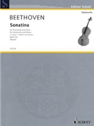 Sonatina Woo43a by Beethoven Ludwig van - Berger Julius - for Cello and Piano