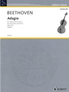 Adagio Woo43b by Beethoven Ludwig van - Berger Julius - for Cello and Piano