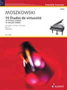 15 Virtuoso Studies Op. 72 by Moszkowski Moritz for Piano