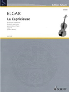 La Capricieuse Opus 17 by Elgar Edward - Birtel Wolfgang - for Violin and Piano