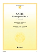 Gymnopedie #1 by Satie Erik - Birtel Wolfgang - for Violin and Piano