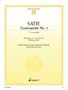 Gymnopedie #1 by Satie Erik - Birtel Wolfgang - for Cello and Piano