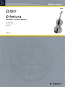 O Fortuna from Carmina Burana by Orff Carl - Varela Adrian - for Viola Solo