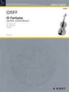 O Fortuna from Carmina Burana by Orff Carl - Varela Adrian - for Violin