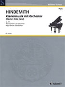 Piano Music with Orchestra Op. 29 by Hindemith Paul for