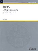 Allegro Danzante by Rota Nino for Alto Saxophone Solo
