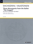 3 Movements from the Ballet The Seagull by Shchedrin Rodion - Mustonen Olli - for Woodwind Quartet