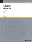 Overture Op. 82 by Goehr Alexander for Parts