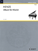 Album for Piano by Henze Hans Werner for