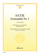 Gymnopedie No. 1 Arranged For Clarinet And Piano by Satie Erik - Birtel Wolfgang - for Clarinet Solo