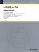 Dame Music (In Praise of Music) by Hindemith Paul for Score