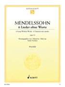 6 Songs Without Words Op. 53 by Mendelssohn Felix for Piano