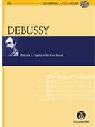 Prelude à l'après-midi d'un faune by Debussy Claude for Study Score w/ Audio
