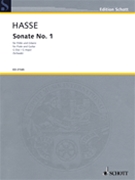 Sonate No. 1 by Hasse Johann Adolph for Flute and Guitar