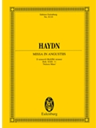 Missa in Angustiis ('Nelson Mass') by Haydn Joseph for Study Score