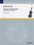 Tempo di Minuetto by Kreisler Fritz for Violin