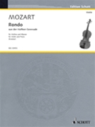 Rondo from the Haffner-Serenade KV. 250 by Mozart Wolfgang Amadeus - Kreisler Fritz - for