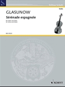 Serenade Espagnole by Glazunov Alexander - Kreisler Fritz - for