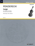 Largo by Penderecki Krzysztof for Cello