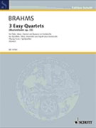 3 Easy Quartets by Brahms Johannes - Hunter - for Woodwind Quartet