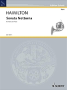 Sonata Notturna by Hamilton Iain for French Horn and Piano