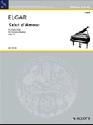 Salut D'Amour by Elgar Edward for 1 Piano 4 Hands