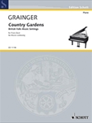 Country Gardens by Grainger Percy Aldridge for 1 Piano 4 Hands