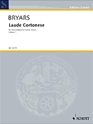Laude Cortonese Volume 1 by Bryars Gavin for